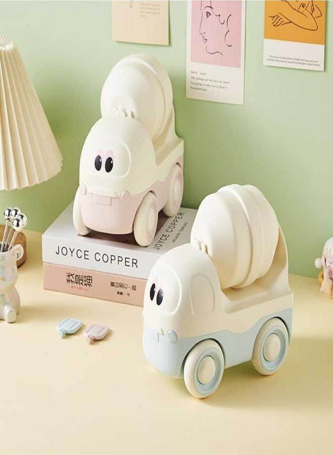Richtots Premium Piggy Bank for Kids - Cement Mixer Truck Toy Design Coin Bank for Kids, Money Saving Box with Lock & Key, Birthday Return for Boys & Girls (Random Color) - Image 4